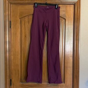 Purple Athleta workout pants